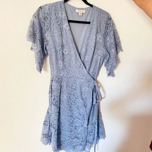 Lace Wrap Dress